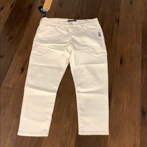 New Silver Jean Capris